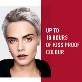 Rimmel Provocalips lifestyle evening look showing long-lasting glam benefit