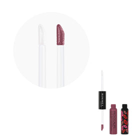 Rimmel Provocalips lifestyle shot of model wearing shade for day-to-night wear