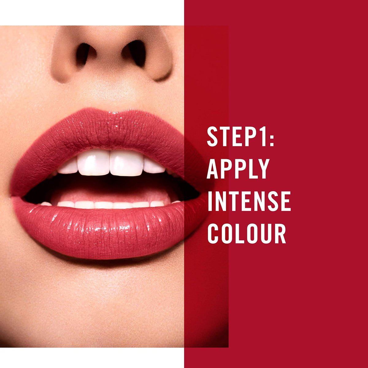 Rimmel Provocalips application wand out of tube demonstrating easy precise application