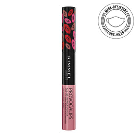 Rimmel provocalips applicator wand displaying precise application benefit