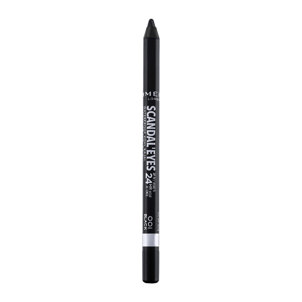 Rimmel front packaging showing sleek black eyeliner and brand