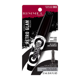 Rimmel Scandaleyes hourglass brush close-up demonstrating plumping design for fuller lashes