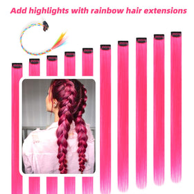 RINBOOOL close-up of synthetic fiber texture offering natural shine benefit