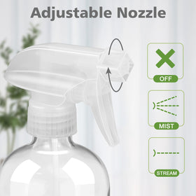 Rionisor nozzle close-up showing adjustable mist and stream for precise control