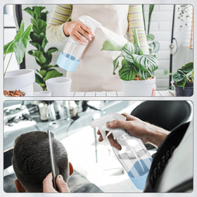 Rionisor held in hand showing 16 oz scale and easy refill convenience