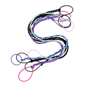 Rip Tie front packaging multicolor showing three elastics and brand