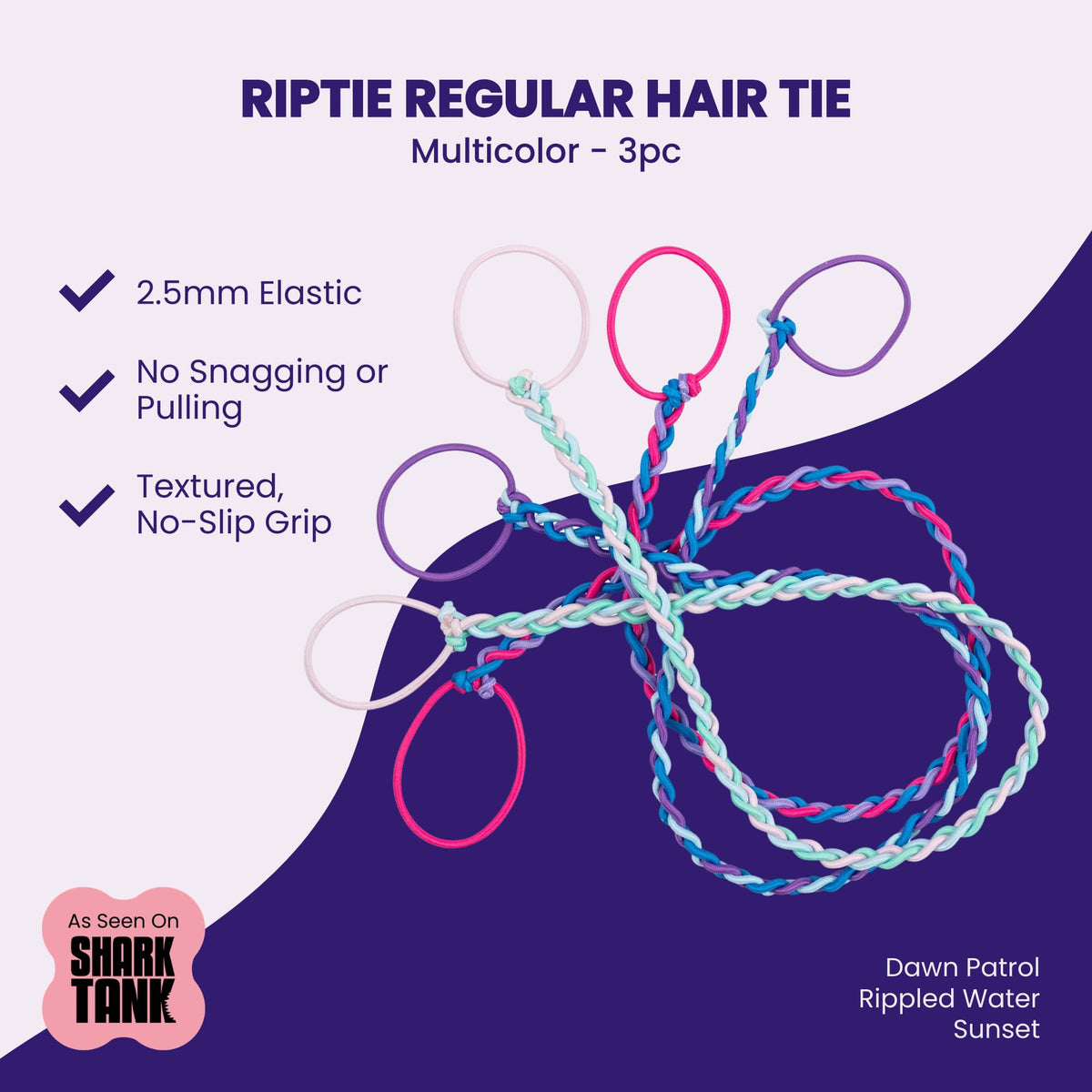 Rip Tie nylon braid close-up highlighting smooth texture for snag-free removal
