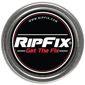 RipFix front tin showing compact hero packaging and quick access