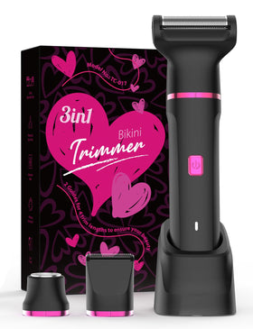 Risina front view showing sleek black and pink design and ergonomic grip benefit