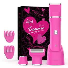 Risina pink handle showing textured grip for comfortable control