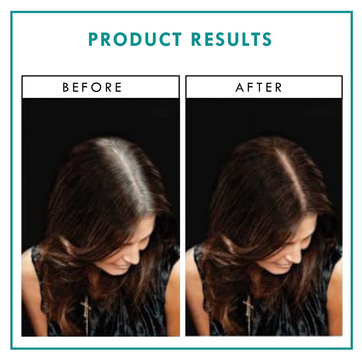 Rita Hazan texture finish on hair showing natural-looking coverage