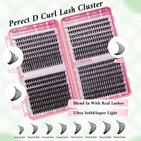 RITALASH close-up of thin cluster band highlighting comfort and natural look