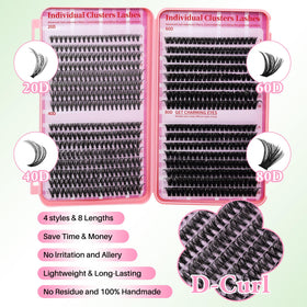 RITALASH close-up of tapered cluster tips highlighting natural blending benefit