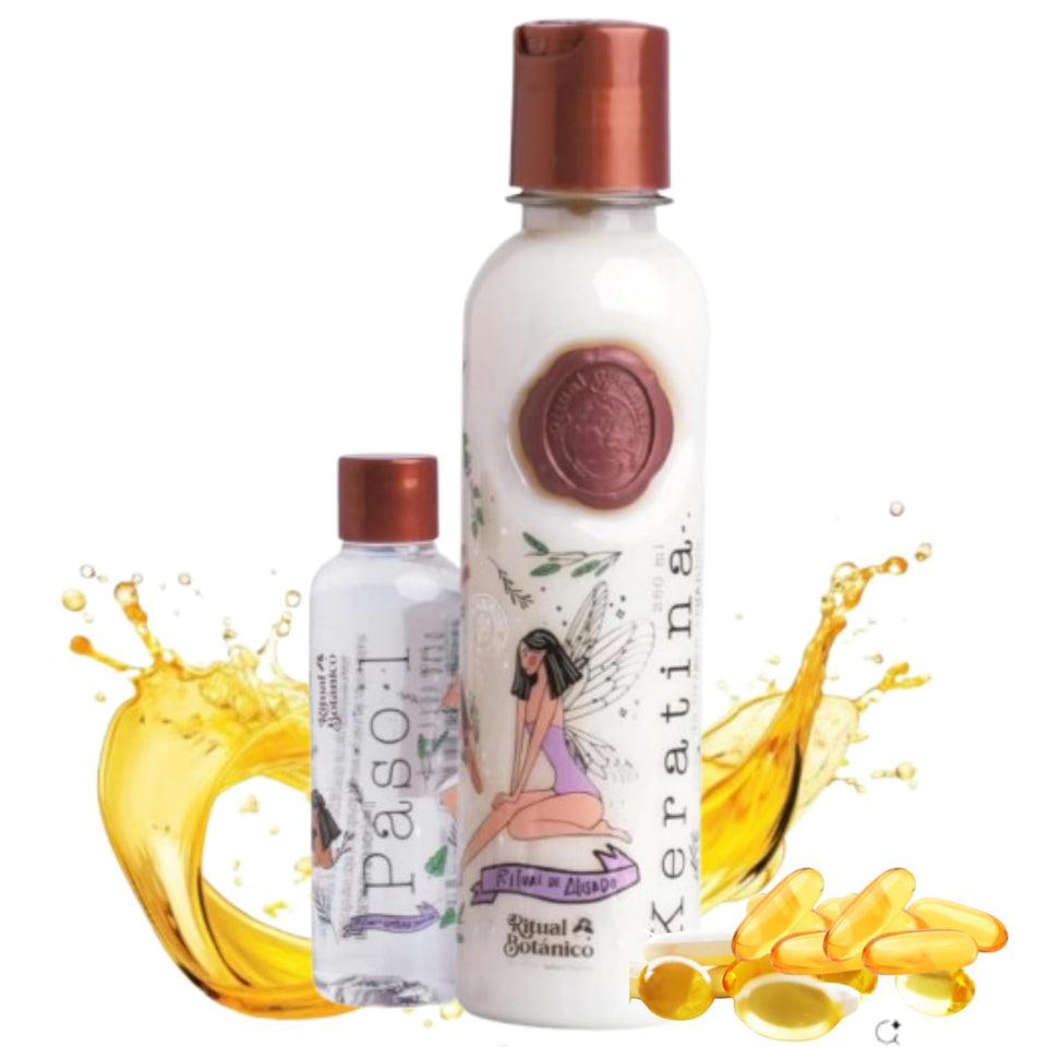 Ritual Botanico front packaging showing 250 ml bottle and benefits
