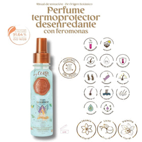 Ritual Botanico hand applying mask to damaged hair, demonstrates detangling and smoothing benefits