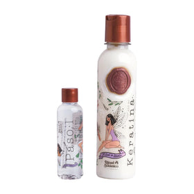 Ritual Botanico oils and botanicals arranged highlighting natural formulation