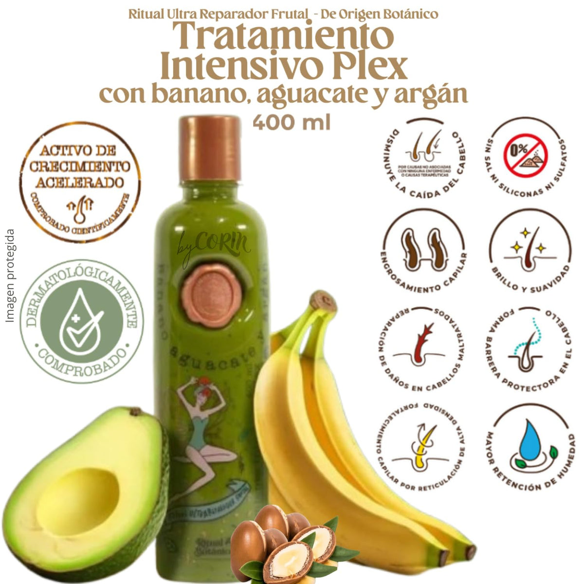 Ritual Botanico Plex Conditioner texture spread on hand showing rich, reparative formula