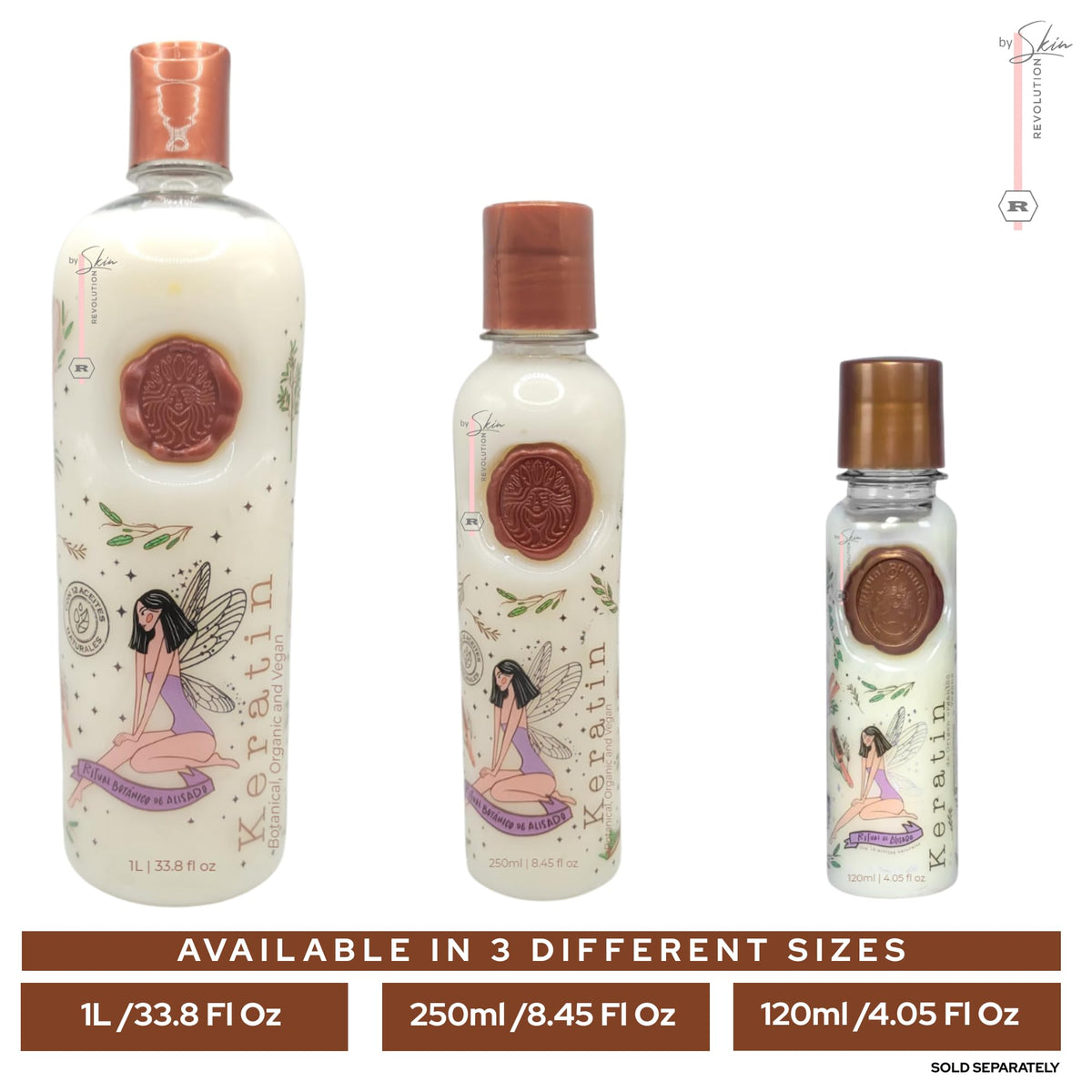Ritual Botánico 120ml next to ruler for scale, clarifies compact travel-friendly size