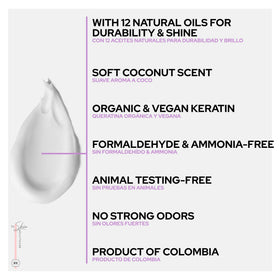 Ritual Botánico creamy texture in spoon, shows nourishing consistency for deep hydration