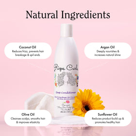 Rizos Curls curl cream on hand highlighting definition without crunch