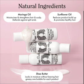 Rizos Curls deep conditioner cream close-up highlighting nourishing texture