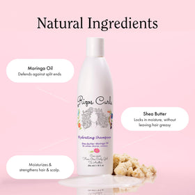 Rizos Curls deep conditioner jar open showing rich creamy texture