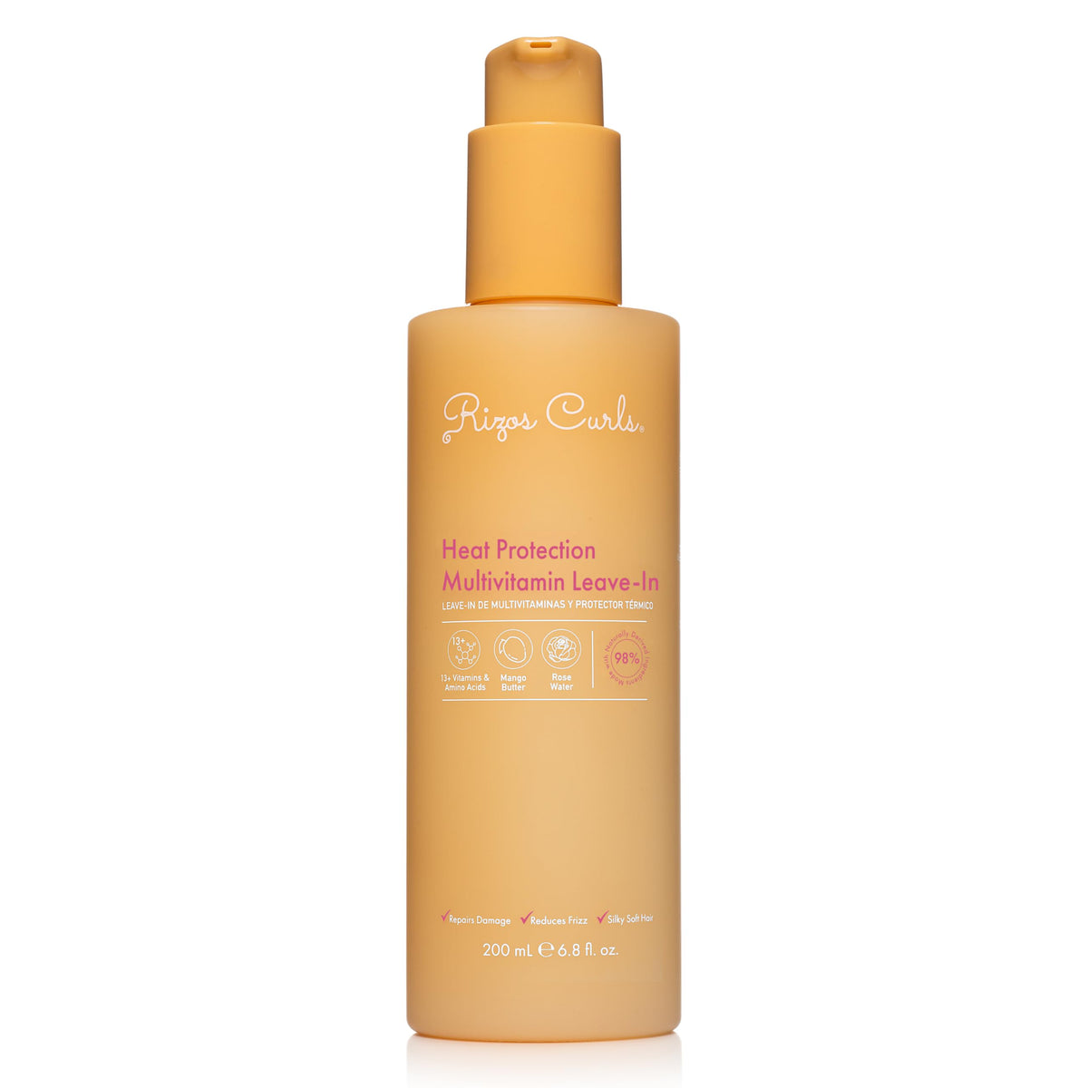 Rizos Curls front packaging showing product and benefits