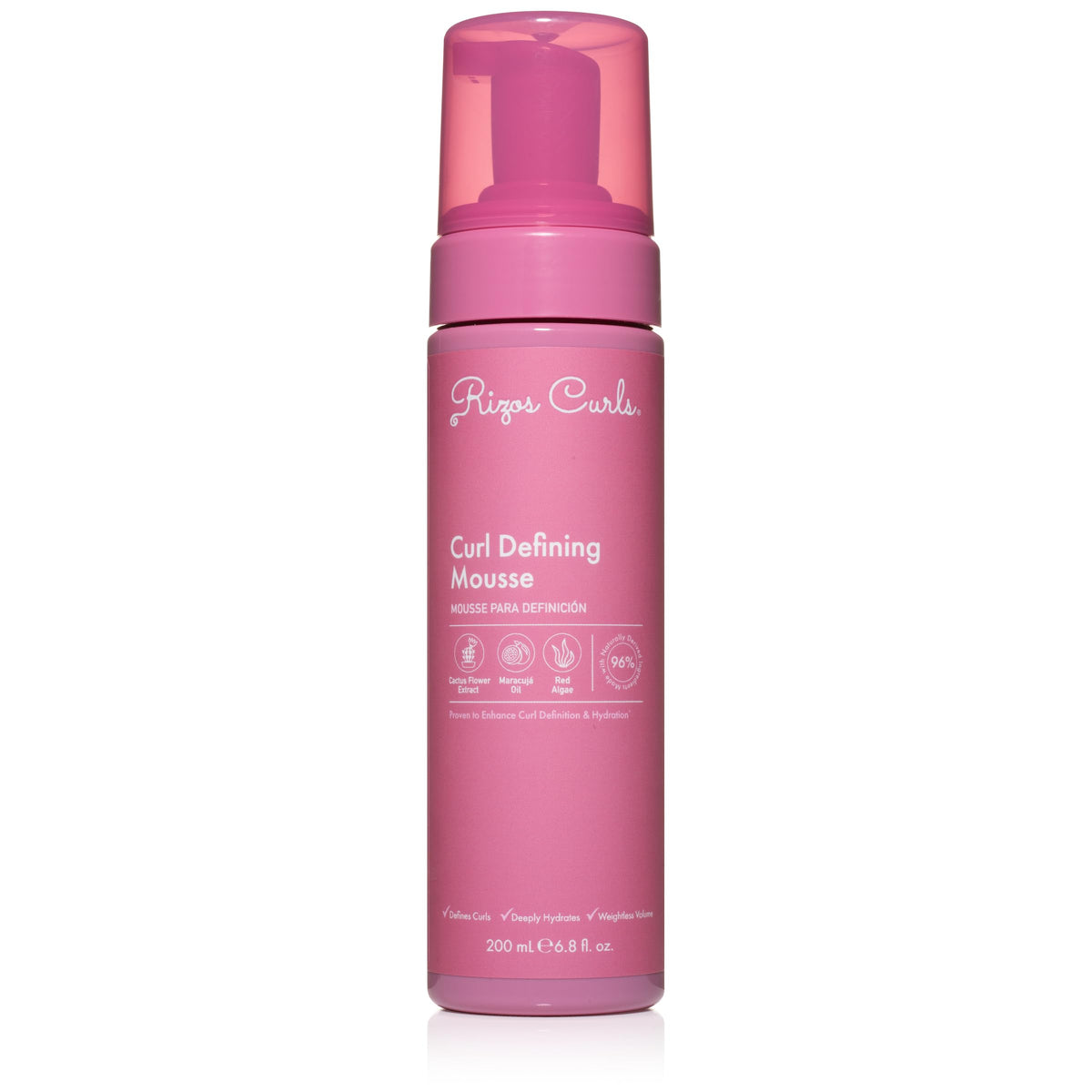 Rizos Curls front packaging with clear product name and benefits