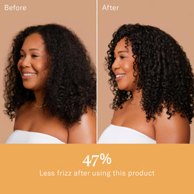 Rizos Curls leave-in mist texture close-up for lightweight feel