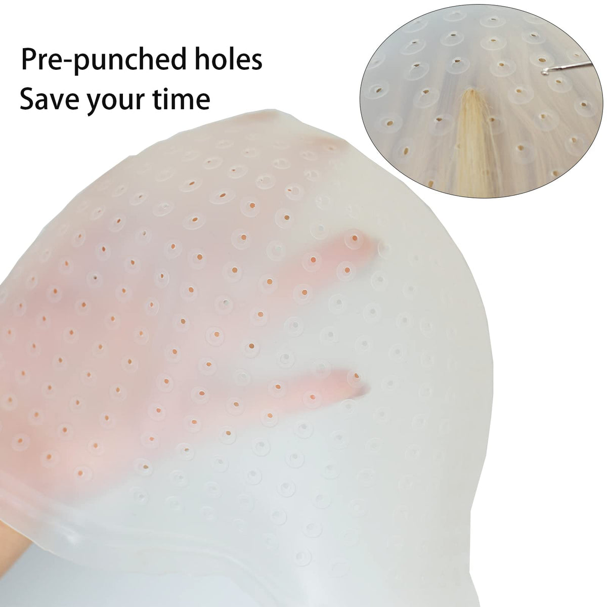 RJMBMUP close-up of pre-punched holes for faster, uniform highlighting