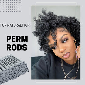 RJMBMUP rolled long hair demo showing consistent spiral curls on long lengths