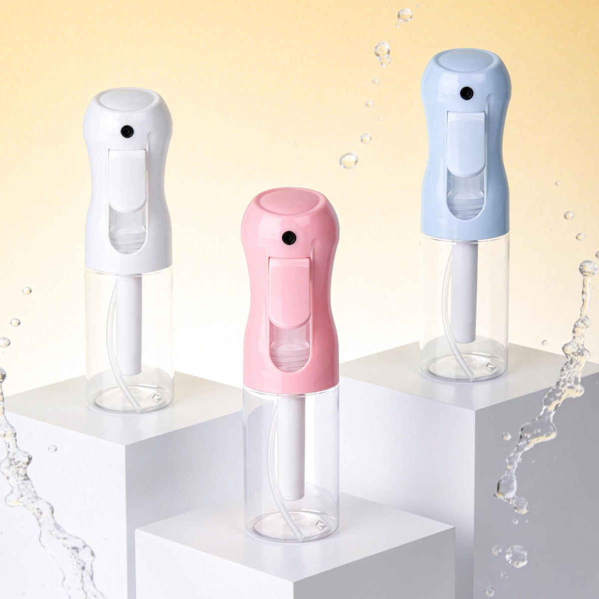 RMNJPW clear bottle showing water level for quick monitoring and refill timing