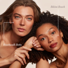 RMS Beauty application on cheek demonstrating natural sculpting and glow