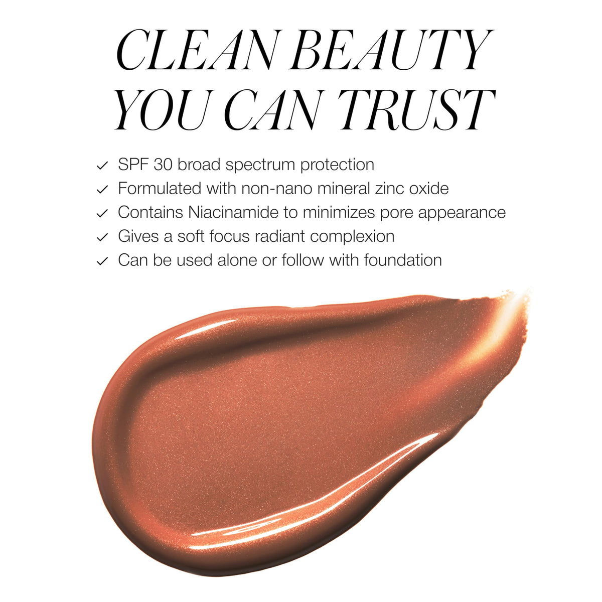 RMS Beauty GlowPlex ingredients niacinamide and pea extract for smoothing