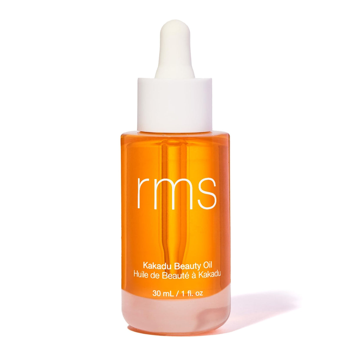 RMS Beauty front bottle shot showing compact vitamin C oil for glow