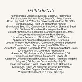 RMS Beauty model with glowing skin showing brightening and hydrating result