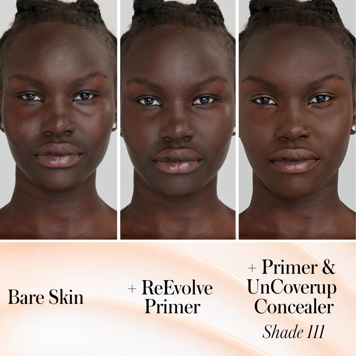 RMS Beauty primer size comparison in hand demonstrating portable one-ounce convenience