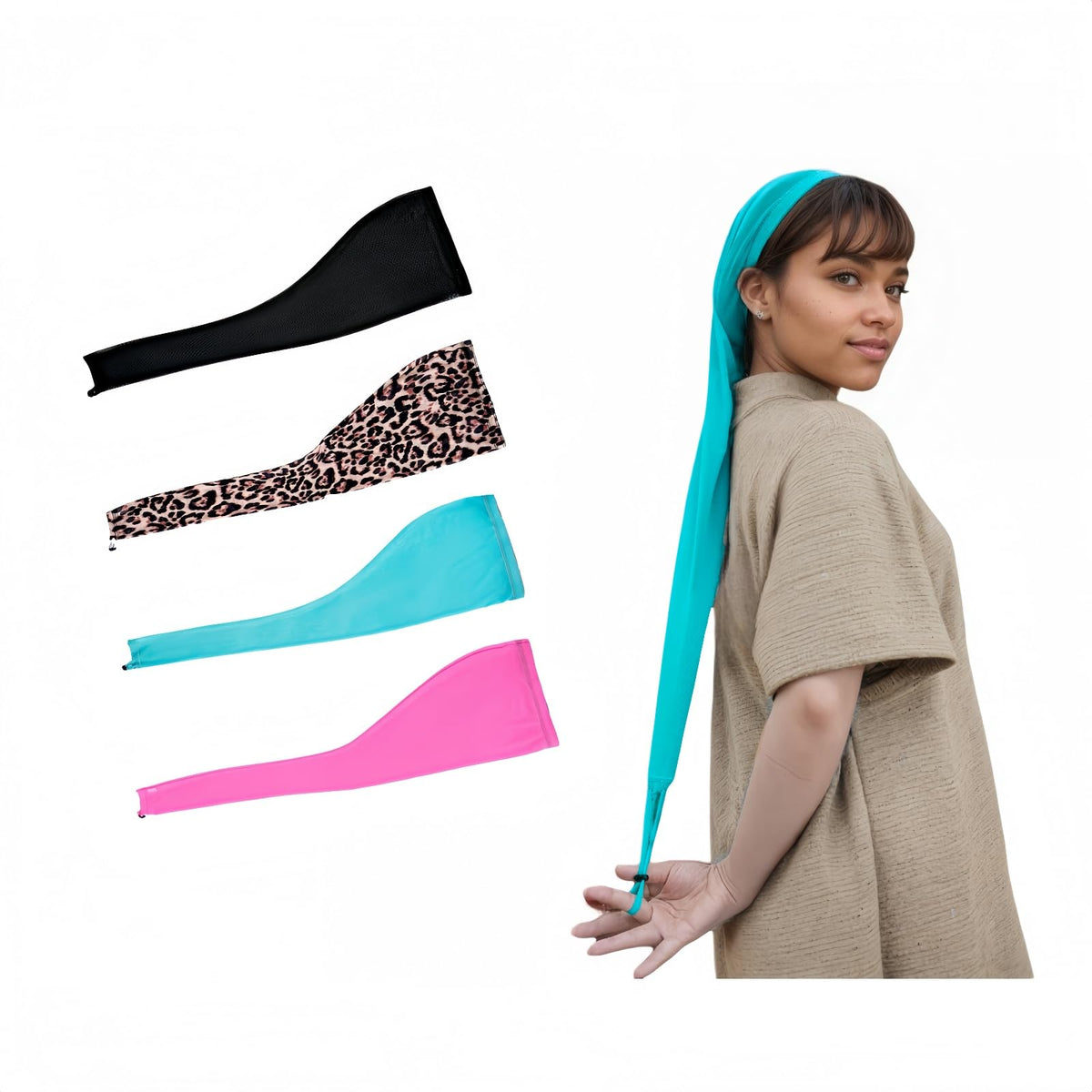 Roaming sleeve front view showing slim black cap and protective fit benefit