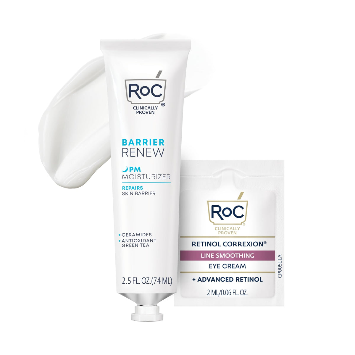 RoC front packaging showing jar and branding for quick product ID and trust