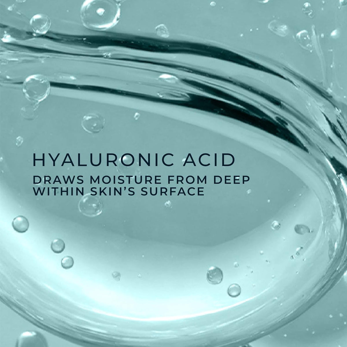 RoC close-up of serum texture inside capsule illustrating lightweight hydration