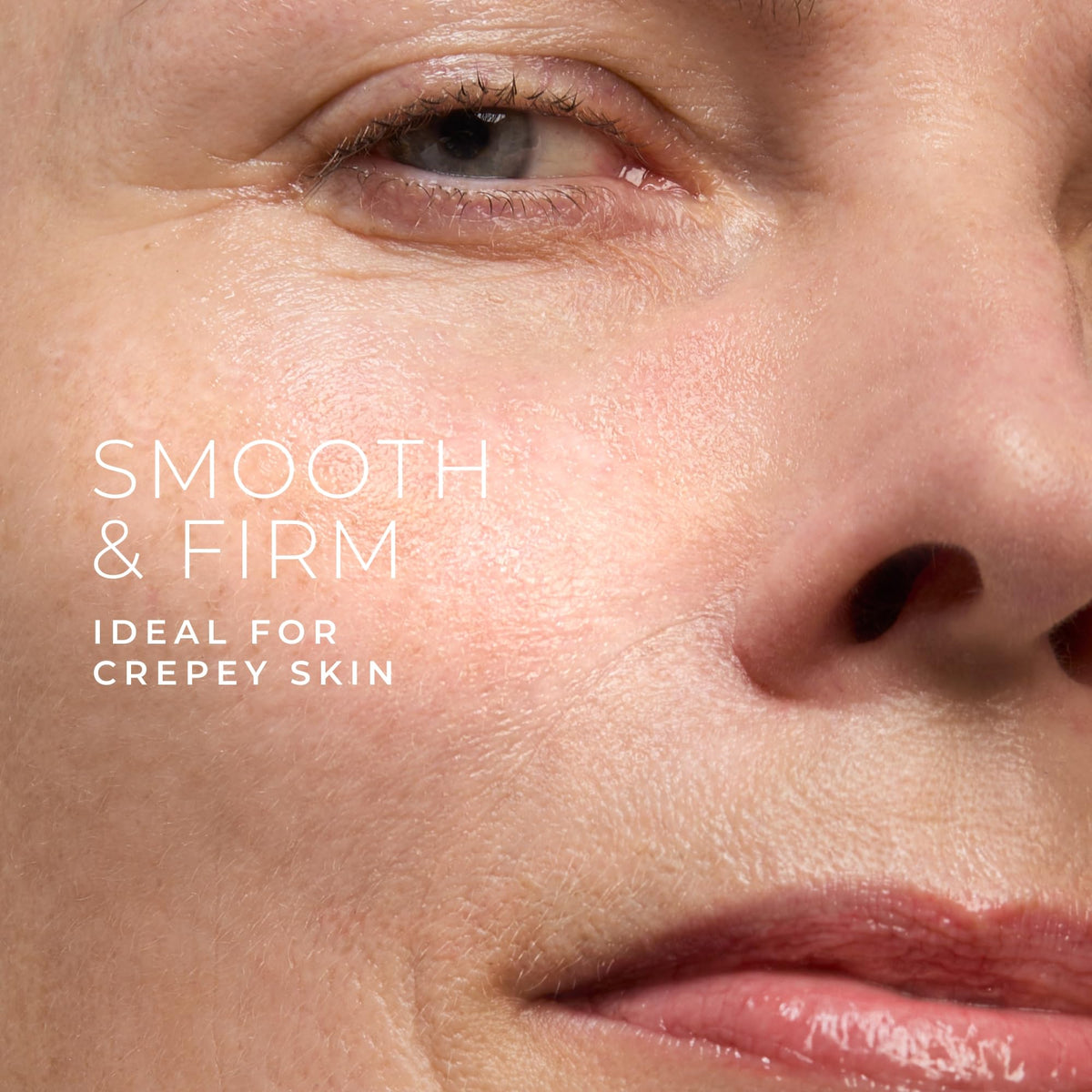 RoC cream texture closeup highlighting hydrating, plumping formula