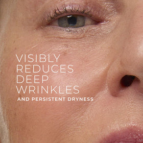 Open jar close-up showing rich cream texture for deep hydration benefit