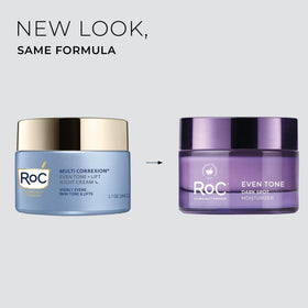RoC open jar texture close-up highlighting rich cream that spreads smoothly for deep hydration