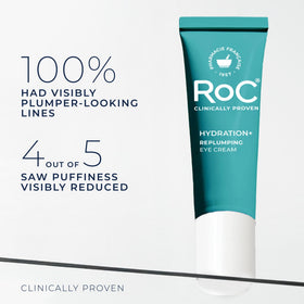 RoC jar open with visible cream surface for easy scoop and hygiene