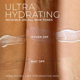 RoC jar with cap open revealing silky cream inside for easy daily dispensing