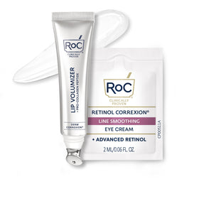 RoC front packet showing product branding and compact pack convenience