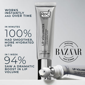 RoC hyaluronic ingredient highlight demonstrating volumizing benefit