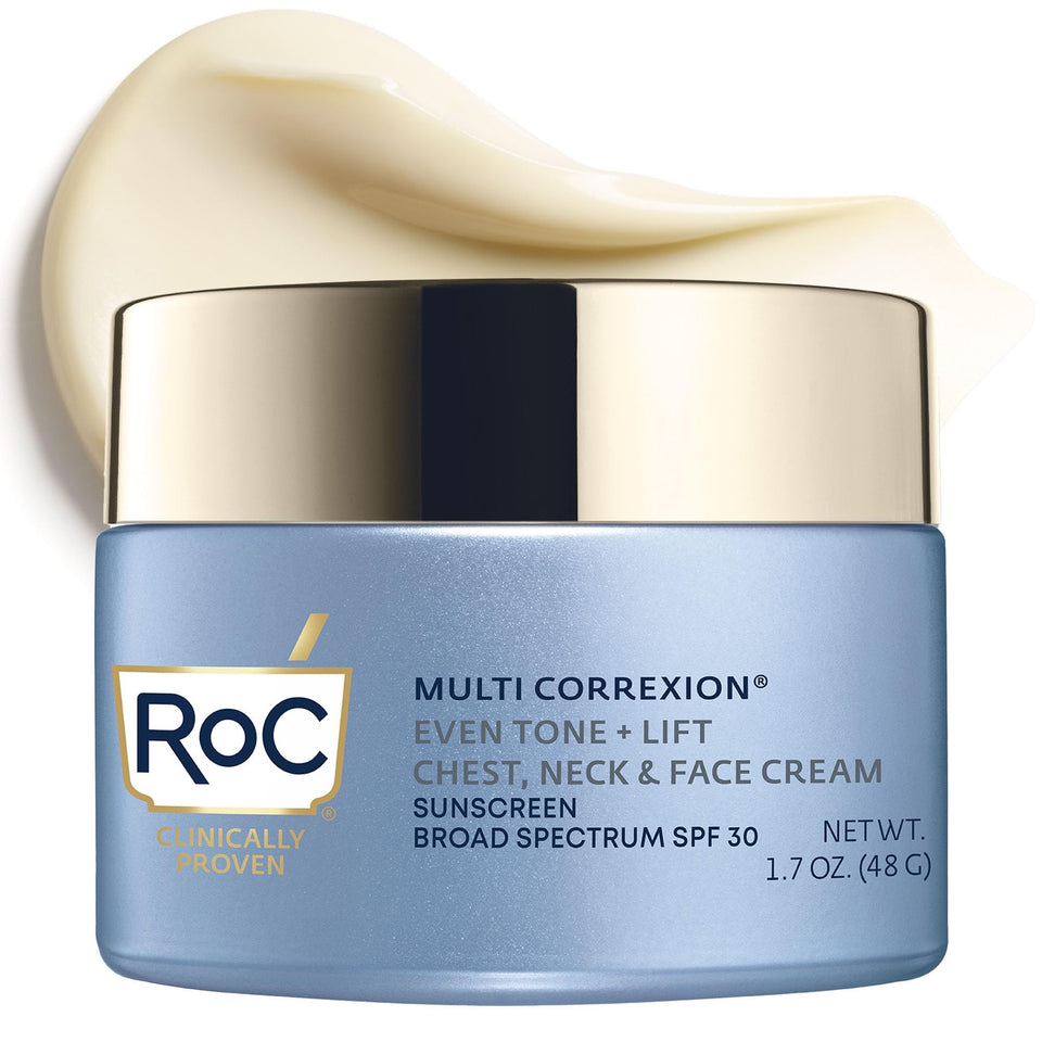 RoC front packaging showing jar and SPF benefit