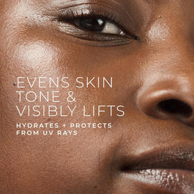 RoC product with niacinamide concept card highlighting brightening benefit