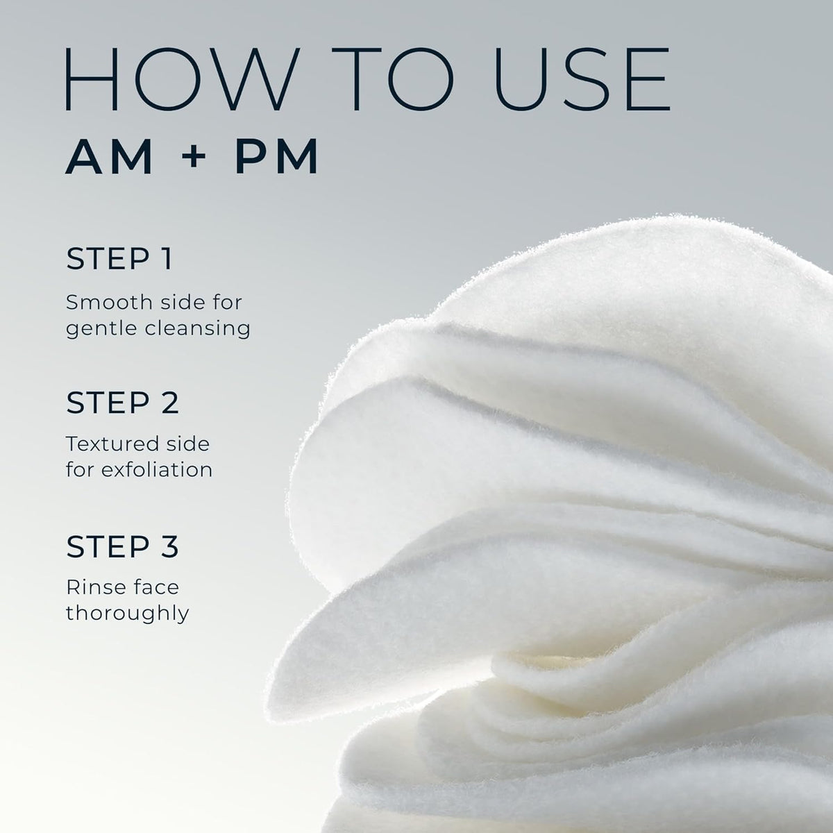 RoC disk lathering in hand to show self-foaming activation and cleansing